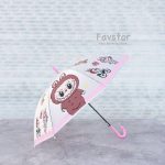 چتر اتوماتیک مات طرح لابوبو - Image 3