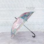 چتر اتوماتیک شفاف طرح کرومی و Sanrio - Image 6