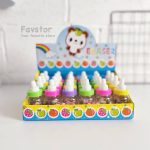 ست 25 عددی مینی پاک کن طرح شیشه شیر کرومی و Sanrio - Image 3