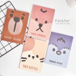 آینه رومیزی تاشو XIUDOU طرح Animal کد 14370