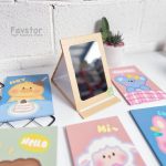 آینه رومیزی تاشو XIUDOU طرح Hi کد 14369 - Image 2