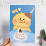 آینه رومیزی تاشو XIUDOU طرح Hi کد 14369 - Image 4