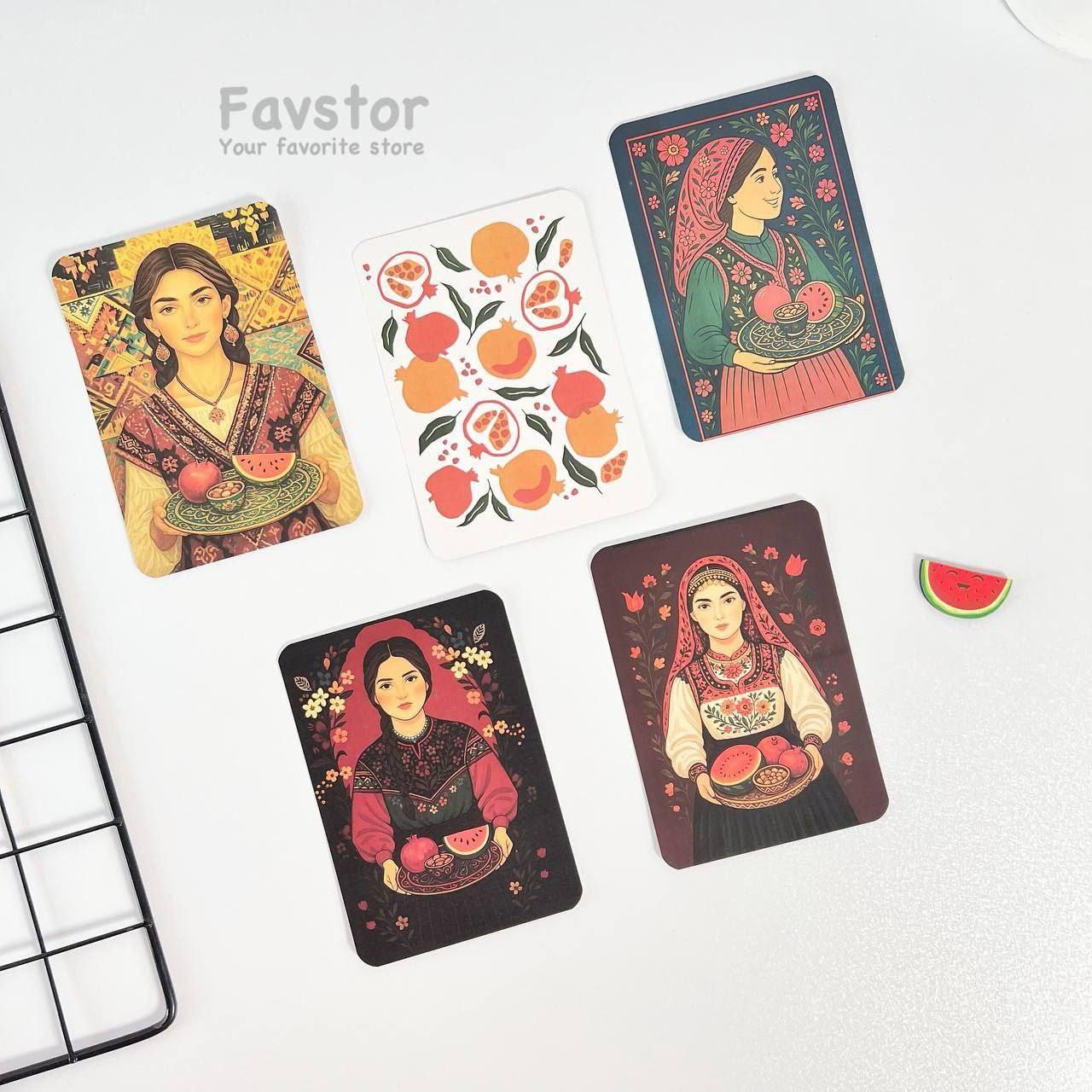 photo_2025-12-01_12-35-16 کارت پستال گلاسه سری یلدا پانداک - Image 1