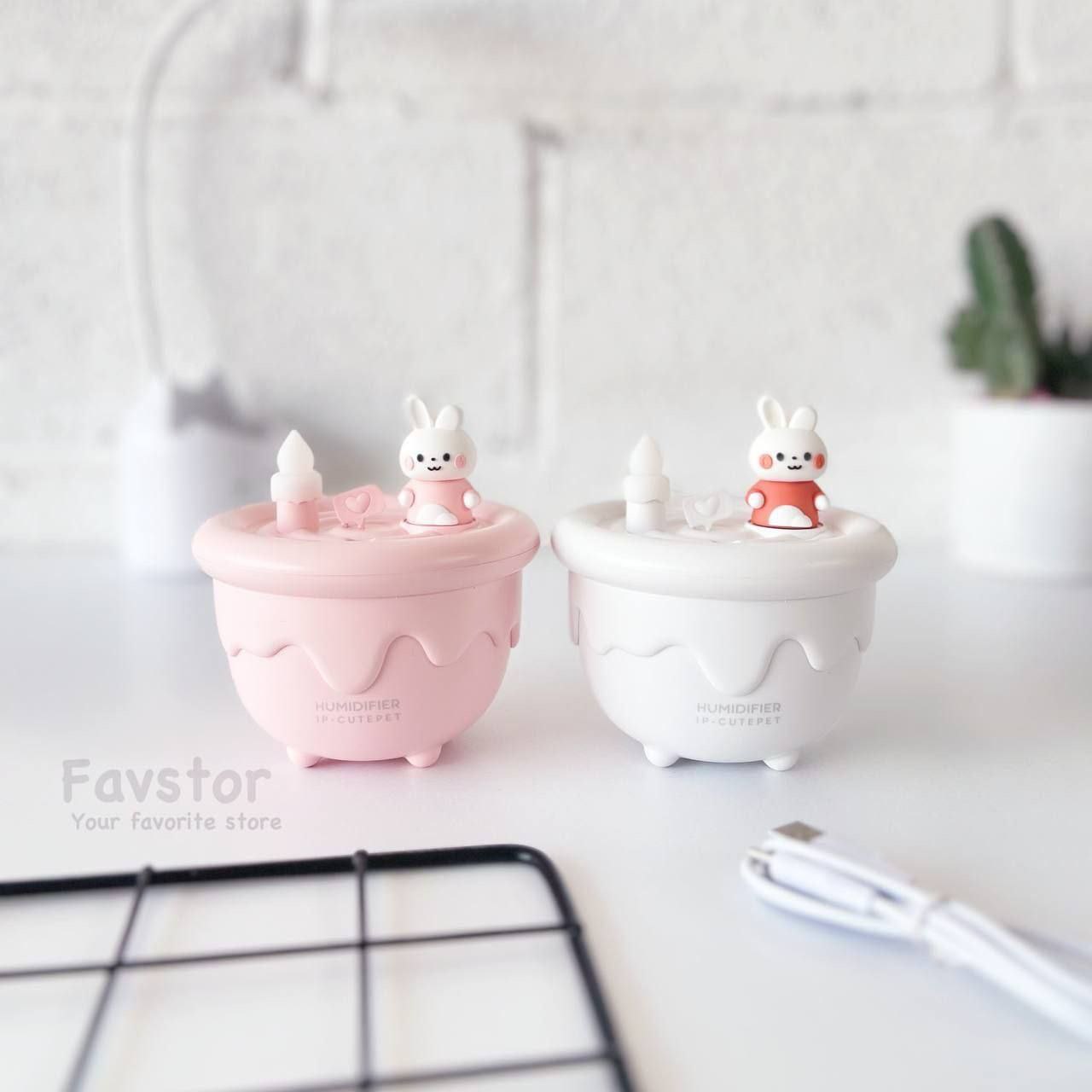 بخور سرد 300 ml چراغ دار طرح خرگوش کد M339