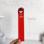 خط کش چوبی طرح دختر یلدایی - Image 5