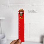 خط کش چوبی طرح دختر یلدایی - Image 3