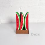 خط کش چوبی طرح هندوانه - Image 2