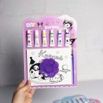 ست 10 تکه بوم رنگ آمیزی‌ سری کرومی و Sanrio و لابوبو کد 6068 - Image 5