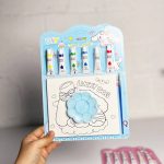 ست 10 تکه بوم رنگ آمیزی‌ سری کرومی و Sanrio و لابوبو کد 6068 - Image 6