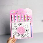 ست 10 تکه بوم رنگ آمیزی‌ سری کرومی و Sanrio و لابوبو کد 6068 - Image 7