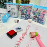 ست مهر غلطکی و استامپ طرح میکس کد Y-3301