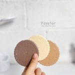 ست آینه و شانه تاشو XIUDOU طرح بیسکویت کد 157