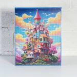 تابلو بوم نقاشی الماسی فول نگین سایز 50*40 سری YSU000 - Image 2