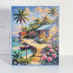 تابلو بوم نقاشی الماسی فول نگین سایز 50*40 سری YSU000 - Image 9