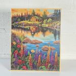 تابلو بوم نقاشی الماسی فول نگین سایز 50*40 سری YSU000 - Image 10