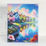 تابلو بوم نقاشی الماسی فول نگین سایز 50*40 سری YSU000 - Image 11