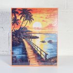 تابلو بوم نقاشی الماسی فول نگین سایز 50*40 سری YSU000 سری دوم - Image 6