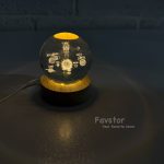 گوی کریستالی پایه چوبی سایز 6 - Image 8