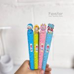 خط کش چوبی لیوانی طرح لابوبو