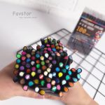 ست 100 رنگ روان نویس نوک نمدی - Image 2