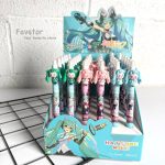 روان نویس پاک کن دار کلیکی طرح دختر انیمه ای HATSUNE MIKU کد MD-5134 - Image 3