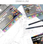 ست 36 رنگ روان نویس نوک نمدی