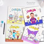 دفتر املای من طرح لابوبو