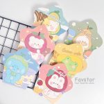 آینه رومیزی ستاره ای تاشو XIUDOU طرح Animal کد 14387