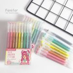 ست 9 عددی روان نویس مون لایت Languo طرح انیمه سری MORANDI STYLE کد K0551 - Image 2