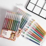 ست 9 عددی روان نویس مون لایت Languo طرح انیمه سری MORANDI STYLE کد K0554 - Image 2