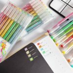 ست 9 عددی روان نویس مون لایت Languo طرح انیمه سری MORANDI STYLE کد K0553 - Image 4