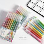 ست 9 عددی روان نویس مون لایت Languo طرح انیمه سری MORANDI STYLE کد K0553 - Image 2