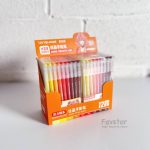 ست 9 عددی روان نویس مون لایت طیفی Languo طرح انیمه سری REDDISH YELLOW کد K0559 - Image 4