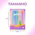 ست 8 عددی روان نویس رنگی Beisi طرح کاکتوس کد GP-3006 - Image 6