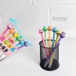 ست 6 عددی هایلایتر نئونی طرح مانستر کد JD-866 - Image 2