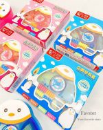 ست چرتکه و چوب خط آموزشی XIAO LING JING طرح پنگوئن کد 2256 - Image 2