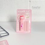 ست پاک کن کاتری و یدک Pinen طرح خرگوش و توت فرنگی کد XP-3086 - Image 4