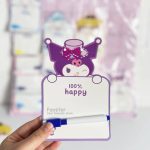 ست مینی وایت برد و ماژیک طرح کرومی و Sanrio کد HT-CH04 - Image 4