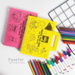 دفتر رنگ آمیزی جادویی MAGICAL PAINT BOOK سری دوم کد 103