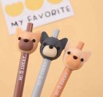 روان نویس کلیکی سیلیکونی Sofun طرح سگ Hi LUCKY کد ZF2899 - Image 2