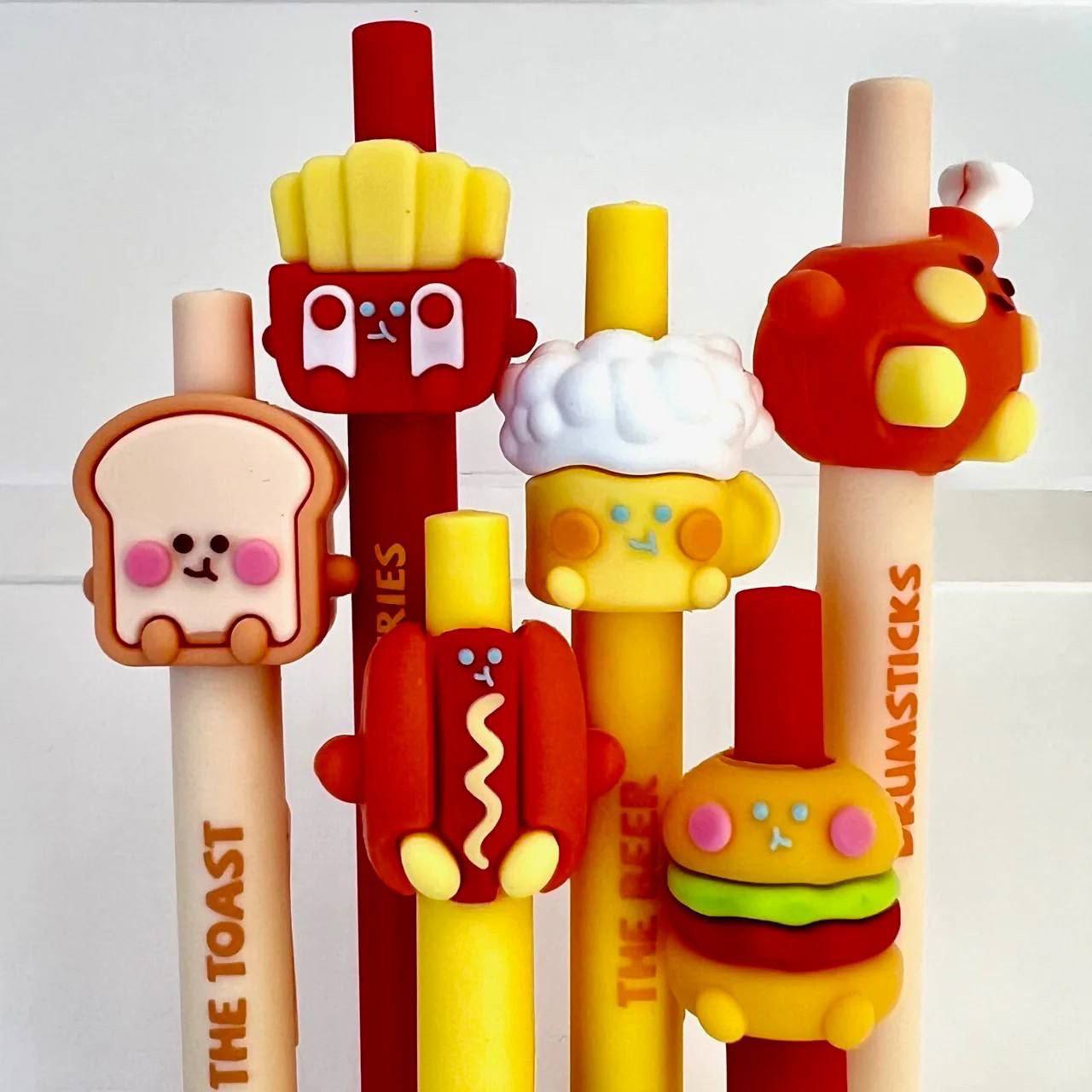 روان نویس کلیکی سیلیکونی Sofun طرح فست فود SNACKERY کد ZF3511