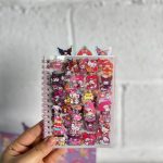 دفترچه استیکر دار آویزدار طرح کرومی کد XQCC - Image 5