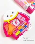 ست چرتکه و چوب خط آموزشی XIAO LING JING طرح پنگوئن کد 2256 - Image 7