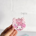 ست آینه و شانه آویزدار تاشو خرسی طرح کرومی و Sanrio کد 152 - Image 6