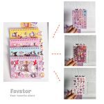 دفترچه استیکر دار آویزدار طرح کرومی کد XQCC - Image 7