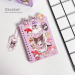 دفترچه استیکر دار آویزدار طرح کرومی کد XQCC - Image 9