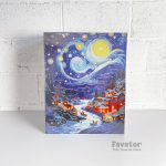 تابلو بوم نقاشی الماسی فول نگین سایز 50*40 سریBYX4500 - Image 16