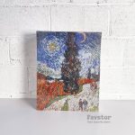 تابلو بوم نقاشی الماسی فول نگین سایز 50*40 سریBYX4500 - Image 4