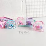 ست 8 عددی مینی پاک کن و باکس قفل دار طرح کرومی و Sanrio کد 836 - Image 2