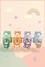 قمقمه بند دار طرح حیوانات LUCK کد 8003 - Image 2